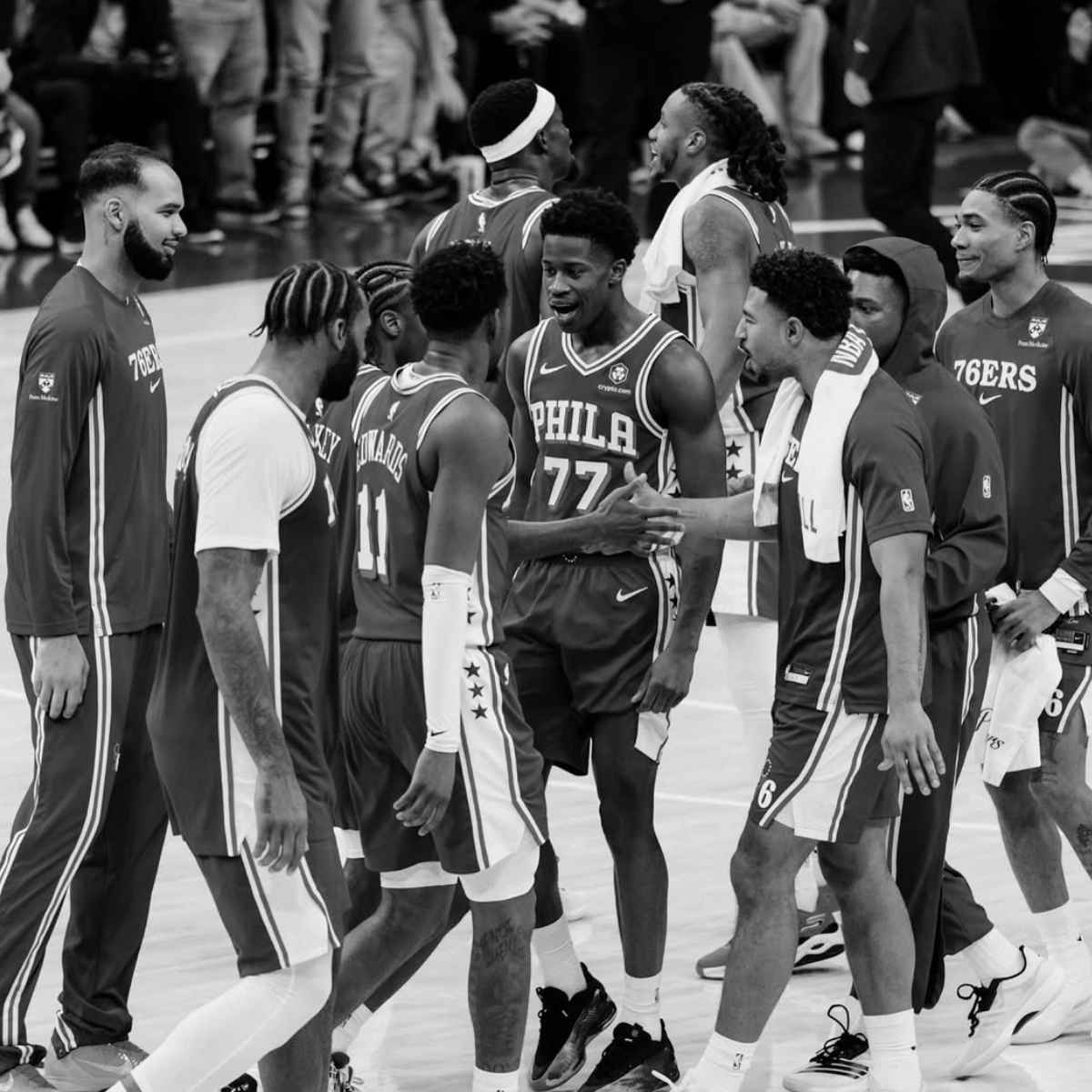 关于今晨体能课后，费城76人内部沟通备战NBA总决赛，管理层满意，纪律约束更严格的信息